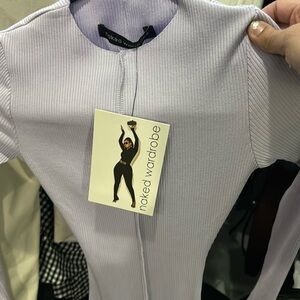 Lilac Naked Wardrobe Dress